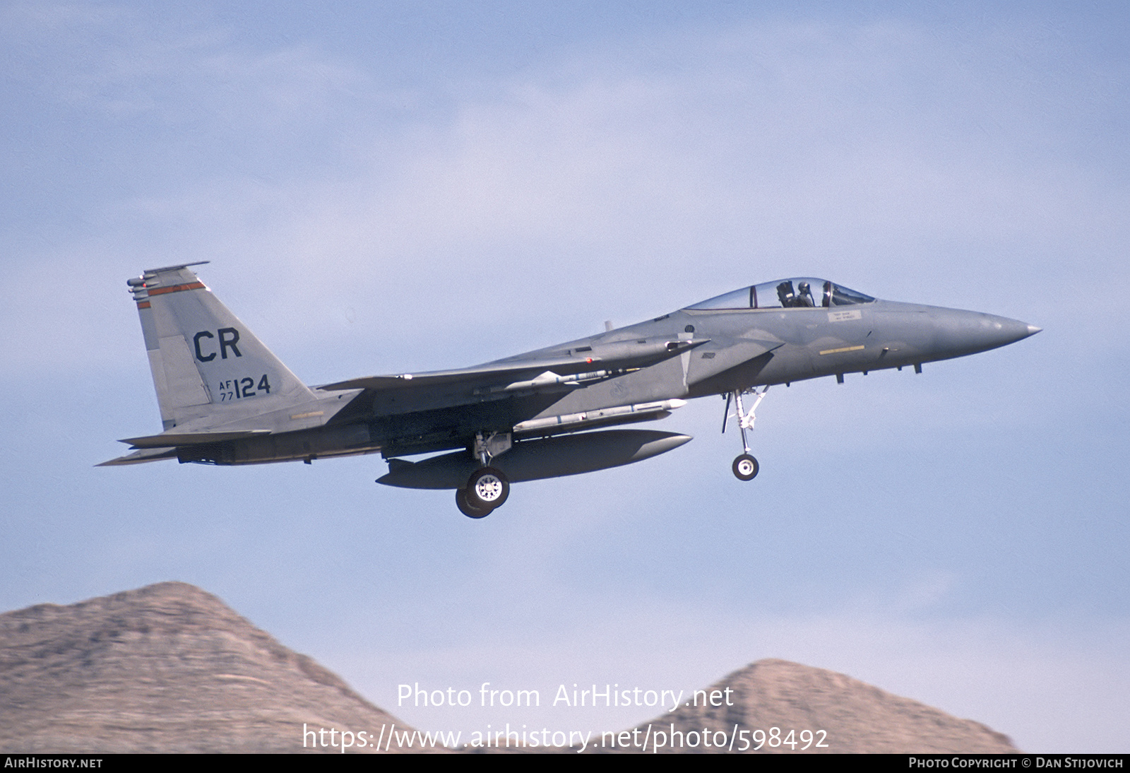 Aircraft Photo of 77-0124 / AF77-124 | McDonnell Douglas F-15A Eagle | USA - Air Force | AirHistory.net #598492