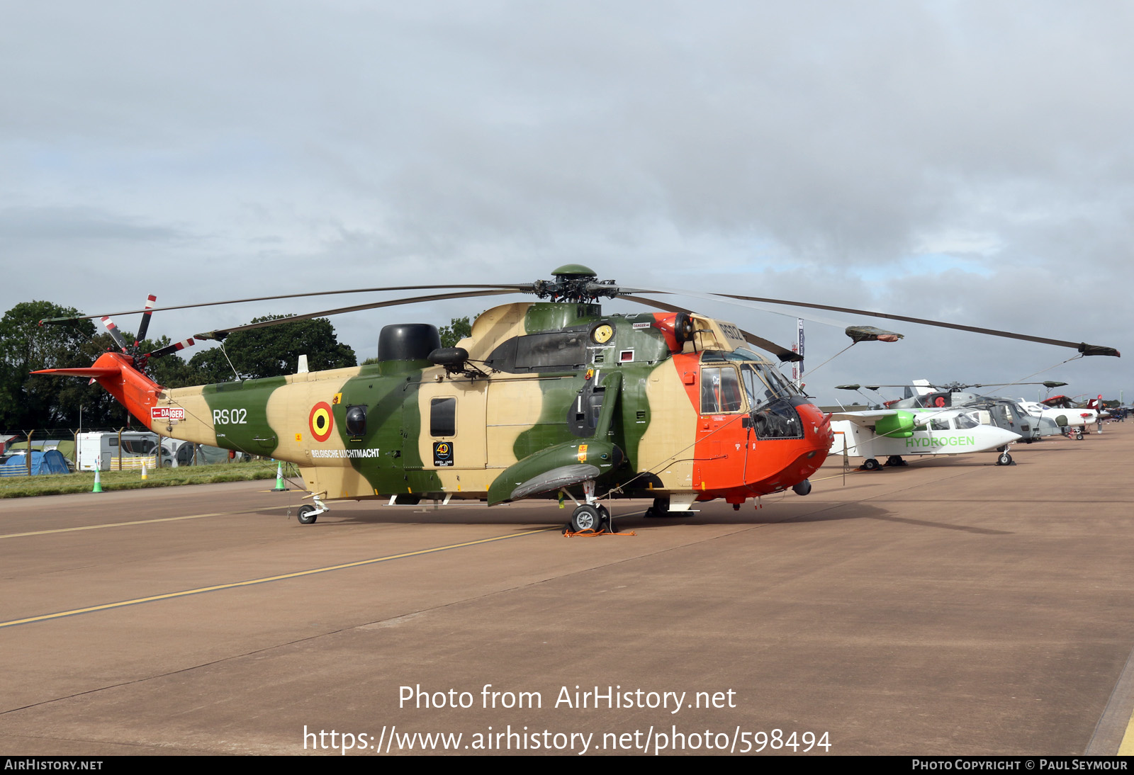 Aircraft Photo of G-BDNI / RS02 | Westland WS-61 Sea King Mk48 | Belgium - Air Force | AirHistory.net #598494