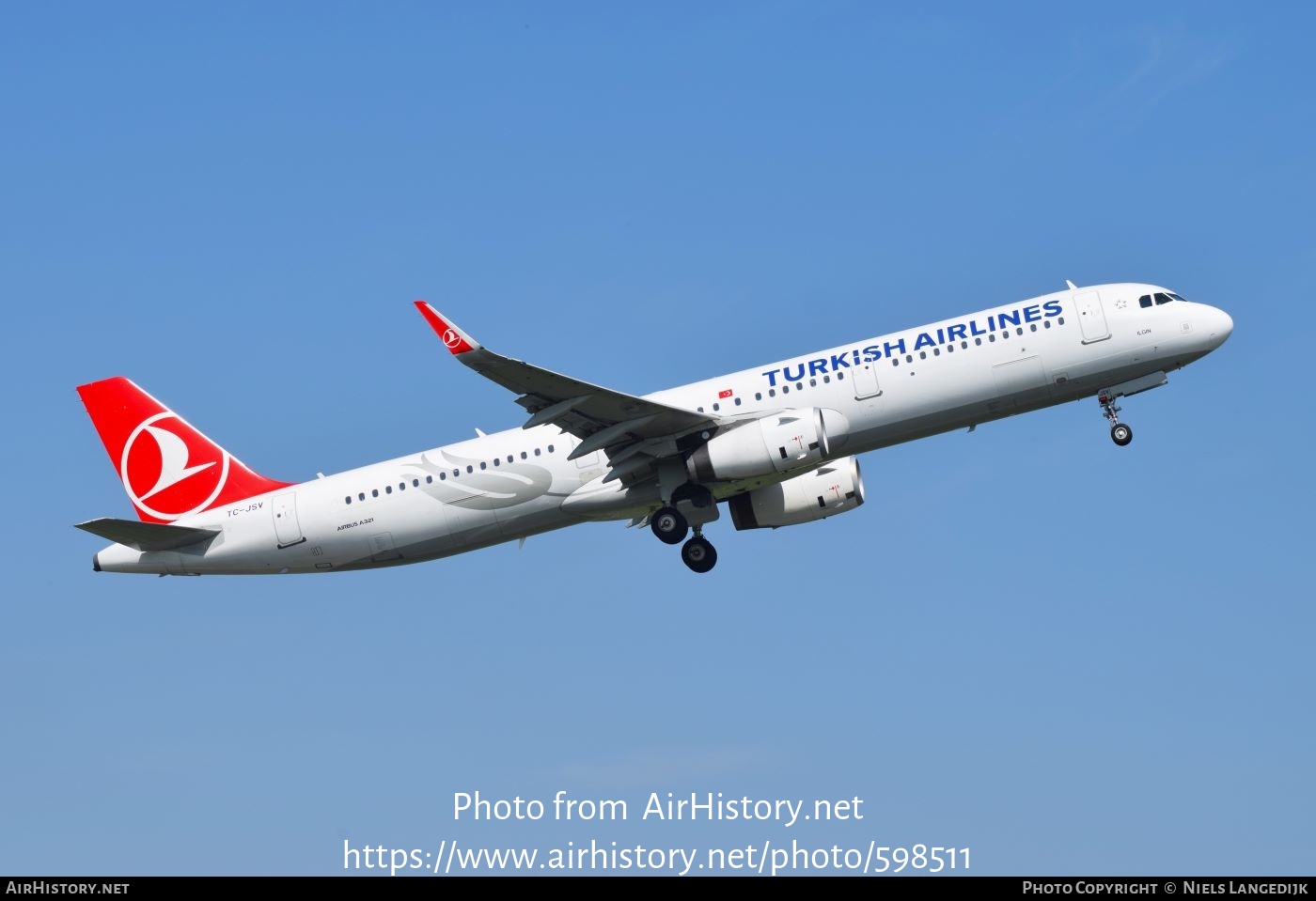 Aircraft Photo of TC-JSV | Airbus A321-231 | Turkish Airlines | AirHistory.net #598511