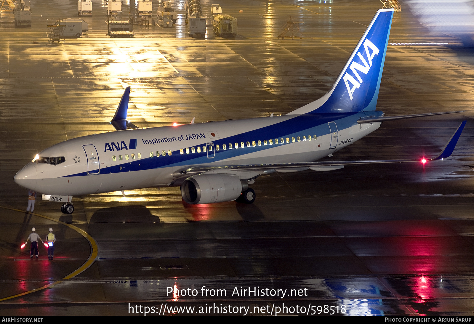 Aircraft Photo of JA02AN | Boeing 737-781 | All Nippon Airways - ANA | AirHistory.net #598518