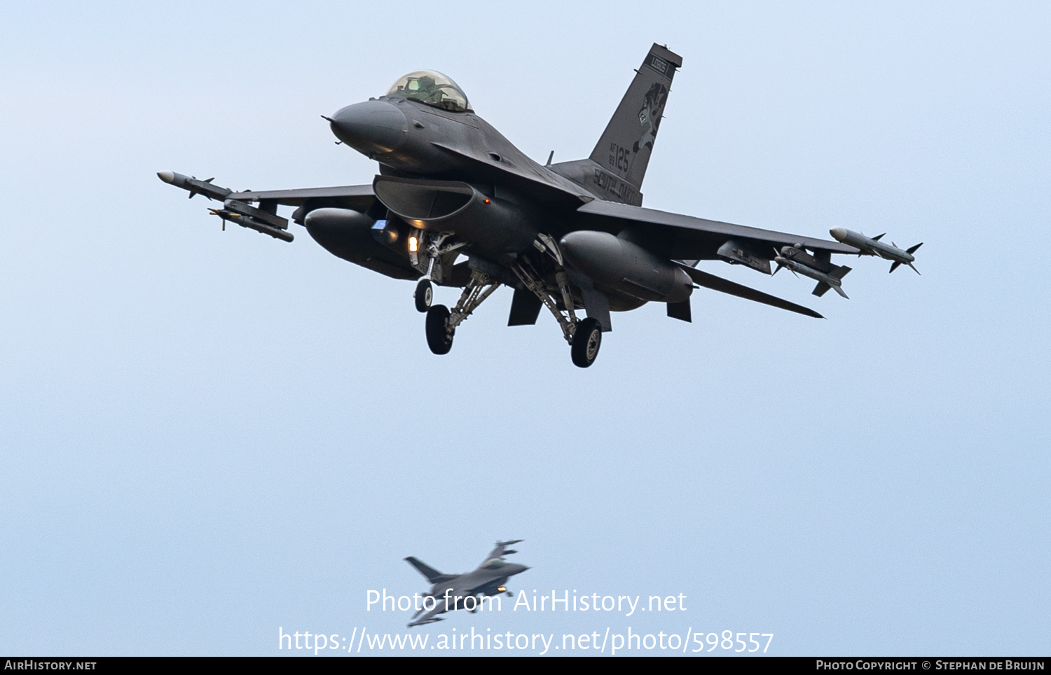 Aircraft Photo of 89-2125 / AF89-125 | General Dynamics F-16CM Fighting Falcon | USA - Air Force | AirHistory.net #598557