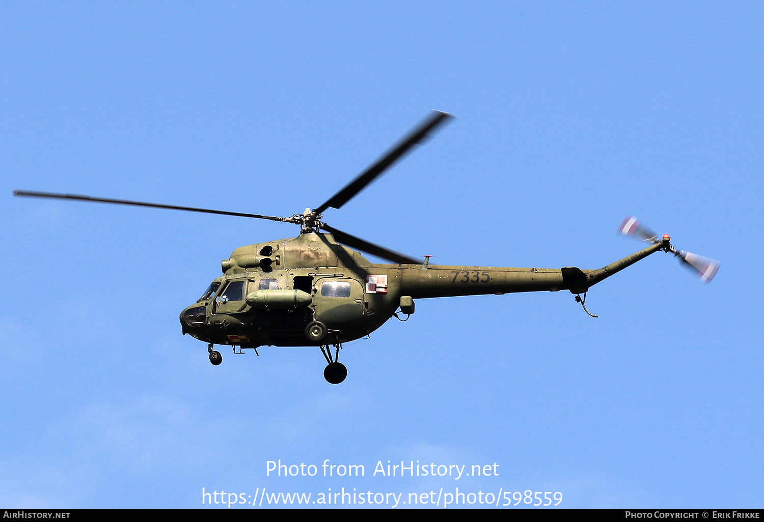 Aircraft Photo of 7335 | Mil Mi-2 | Poland - Army | AirHistory.net #598559