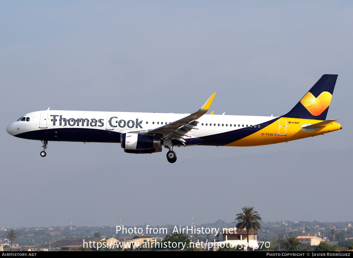 Aircraft Photo of G-TCVC | Airbus A321-231 | Thomas Cook Airlines | AirHistory.net #598570