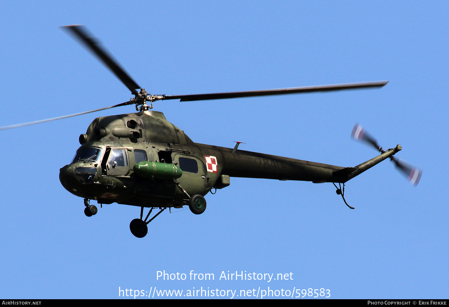 Aircraft Photo of 7840 | Mil Mi-2URP | Poland - Army | AirHistory.net #598583