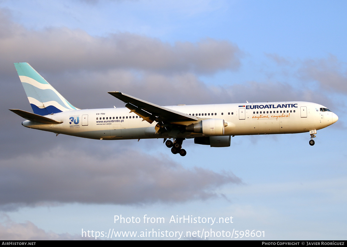 Aircraft Photo of CS-TSU | Boeing 767-34P/ER | Euro Atlantic Airways | AirHistory.net #598601