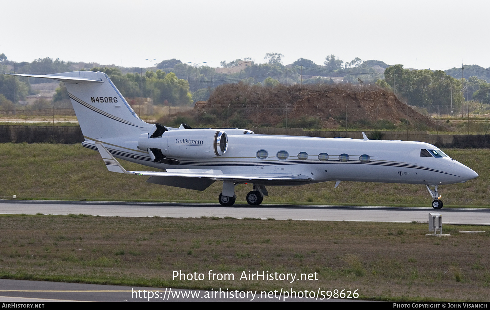 Aircraft Photo of N450RG | Gulfstream Aerospace G-IV Gulfstream IV | AirHistory.net #598626