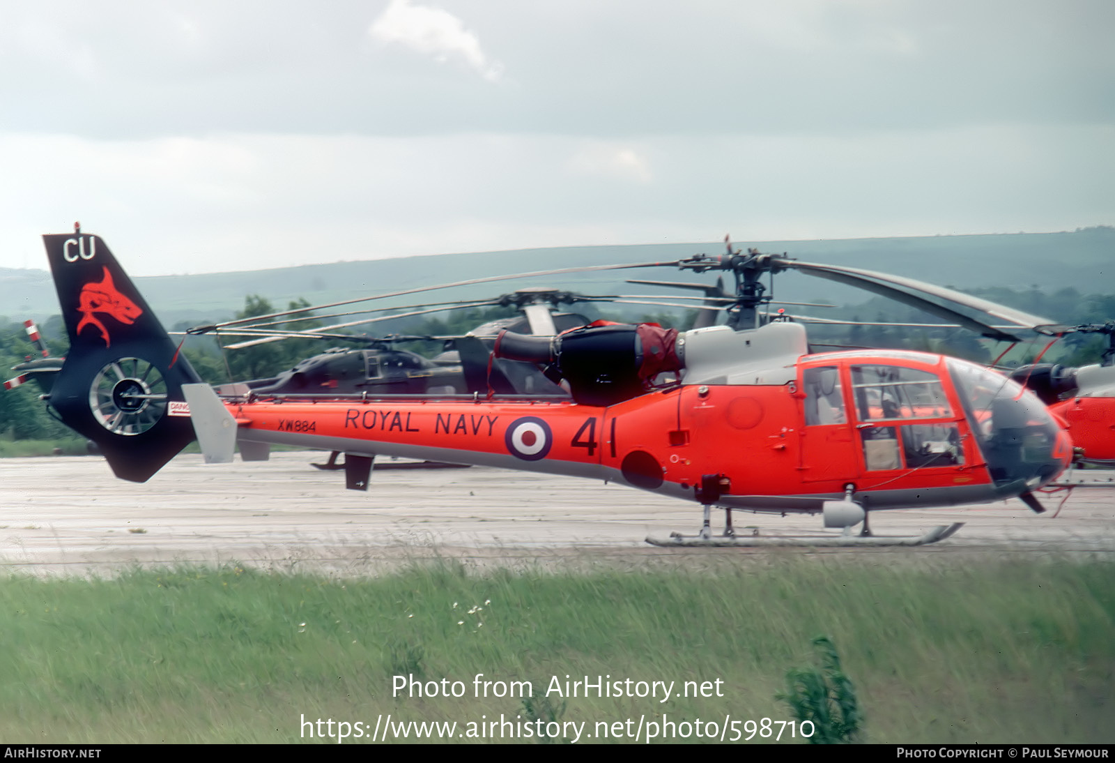 Aircraft Photo of XW884 | Aerospatiale SA-341C Gazelle HT2 | UK - Navy | AirHistory.net #598710