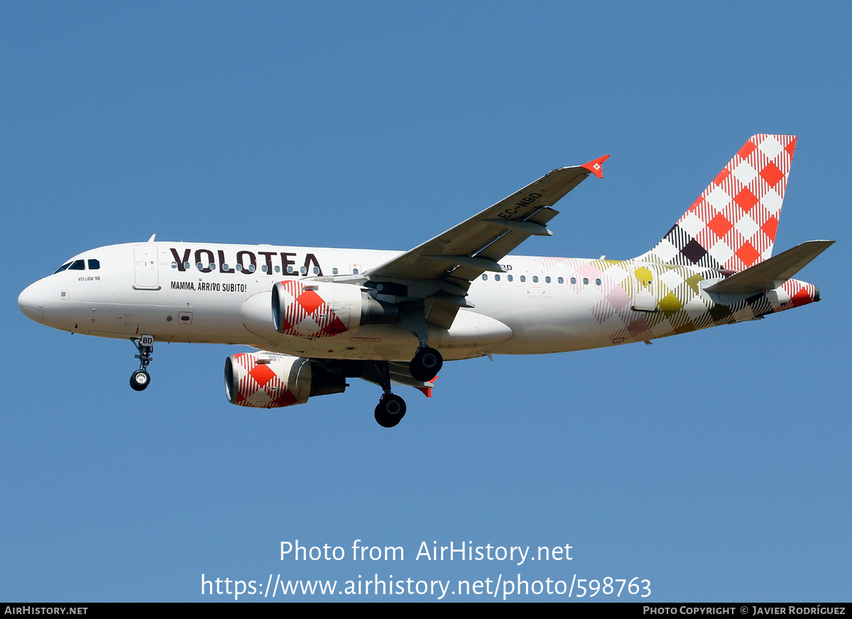 Aircraft Photo of EC-NBD | Airbus A319-112 | Volotea | AirHistory.net #598763