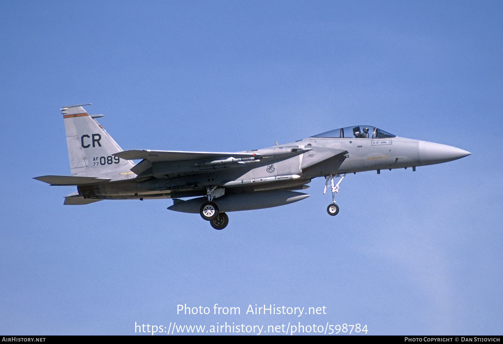 Aircraft Photo of 77-0089 / AF77-089 | McDonnell Douglas F-15A Eagle | USA - Air Force | AirHistory.net #598784