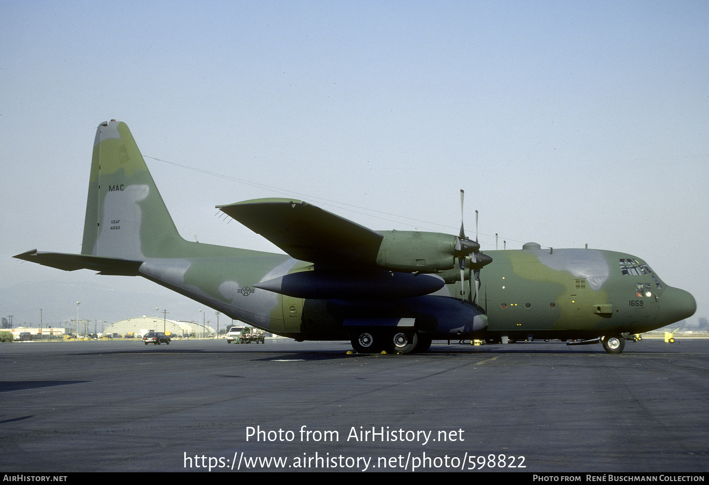 Aircraft Photo of 74-1659 / 41659 | Lockheed C-130H Hercules | USA - Air Force | AirHistory.net #598822