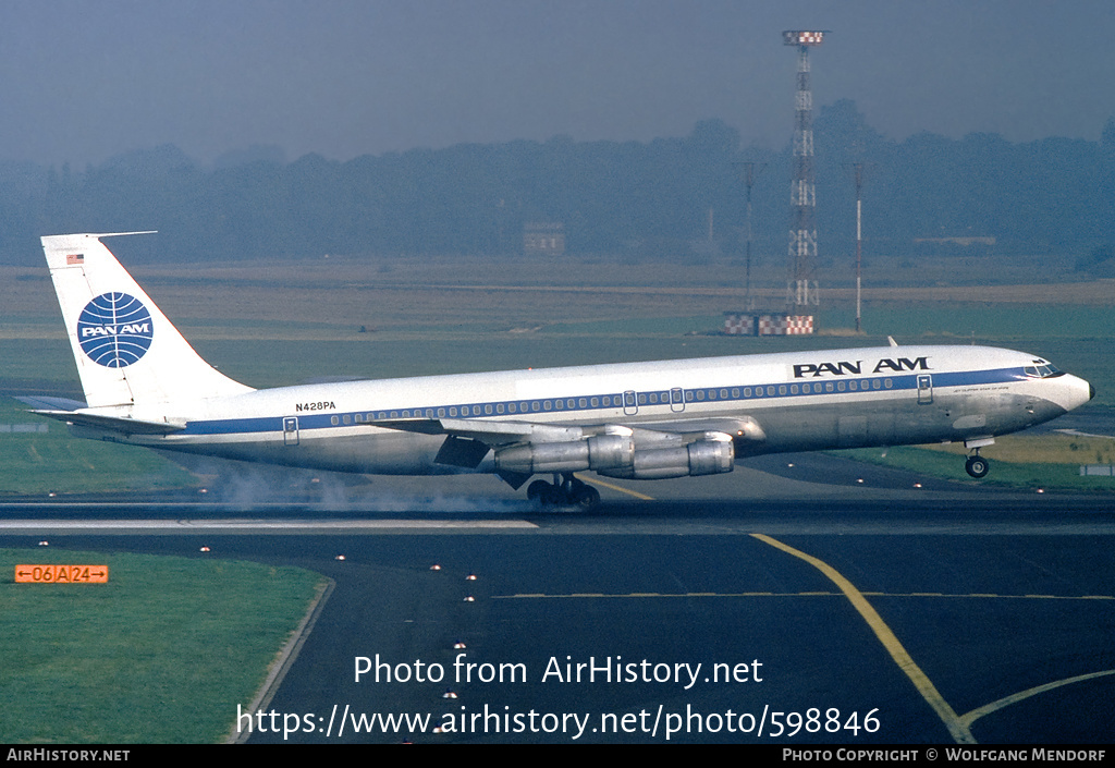 Aircraft Photo of N428PA | Boeing 707-321B | Pan American World Airways - Pan Am | AirHistory.net #598846