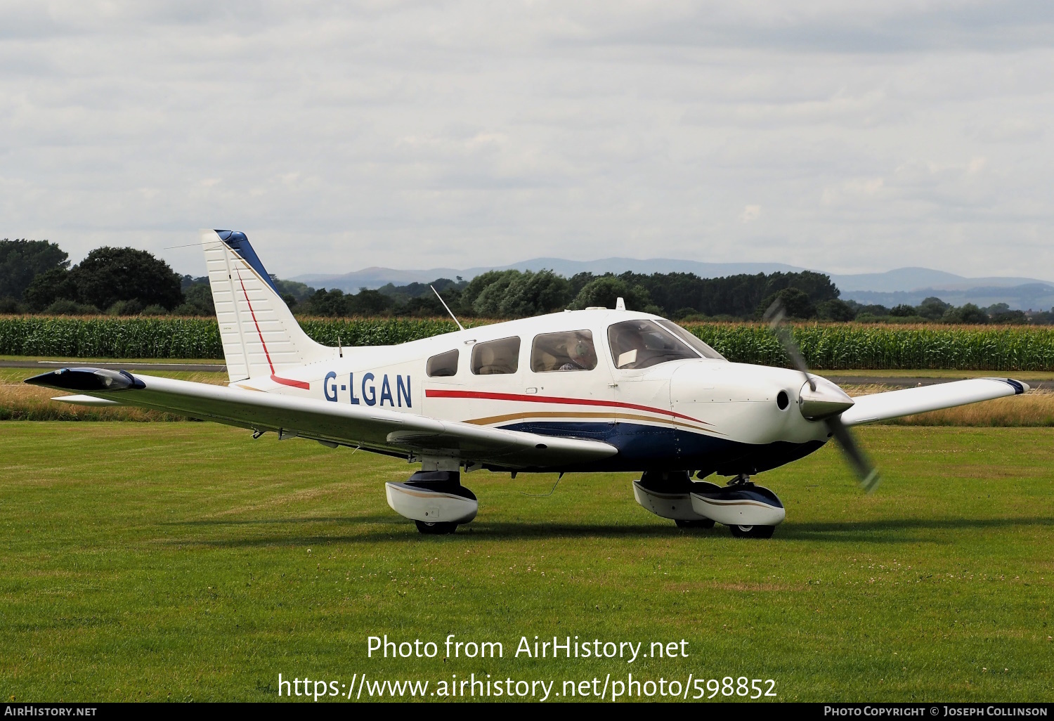 Aircraft Photo of G-LGAN | Piper PA-28-181 Cherokee Archer III | AirHistory.net #598852