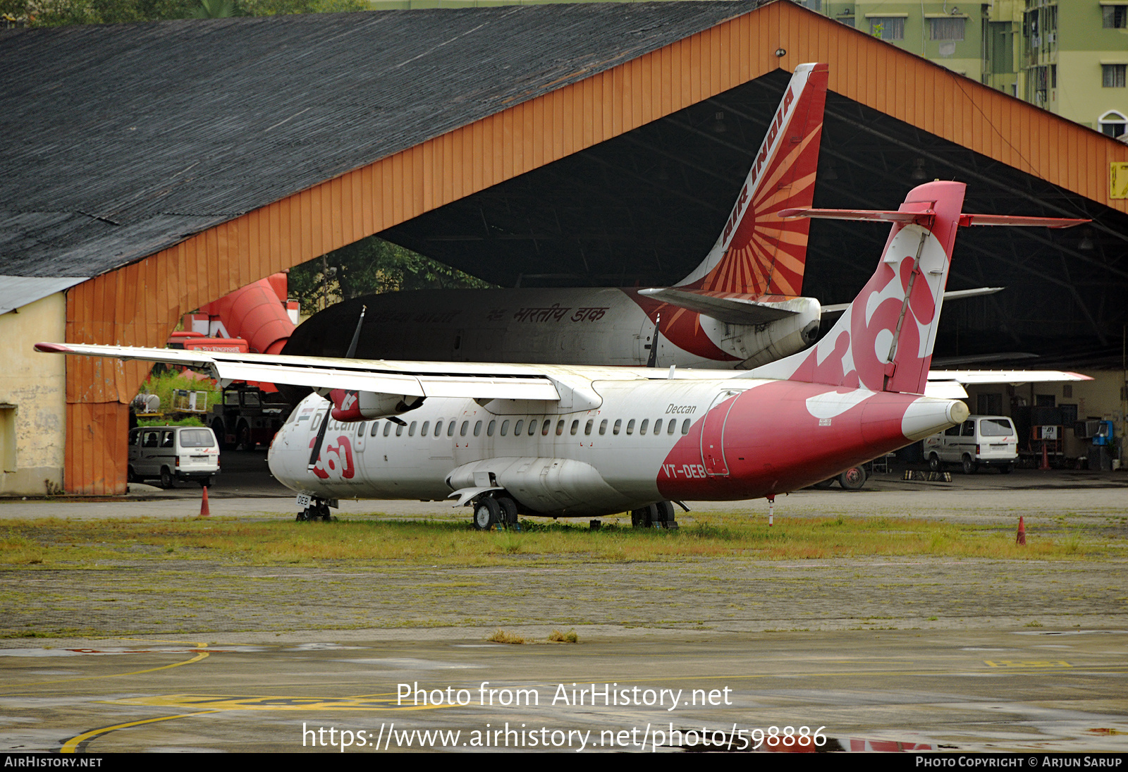 Aircraft Photo of VT-DEB | ATR ATR-72-202/F | Deccan 360 | AirHistory.net #598886