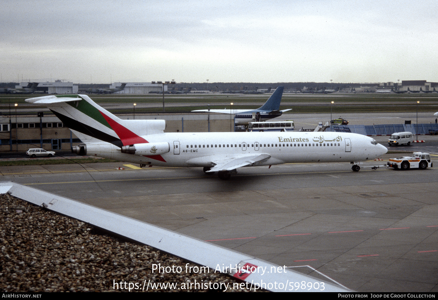 Aircraft Photo of A6-EMC | Boeing 727-2K5/Adv | Emirates | AirHistory.net #598903