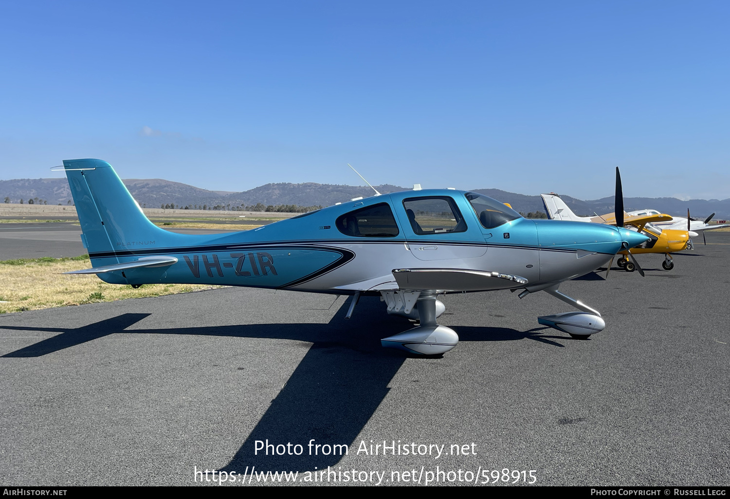 Aircraft Photo of VH-ZIR | Cirrus SR-22 G6-GTS Platinum | AirHistory.net #598915