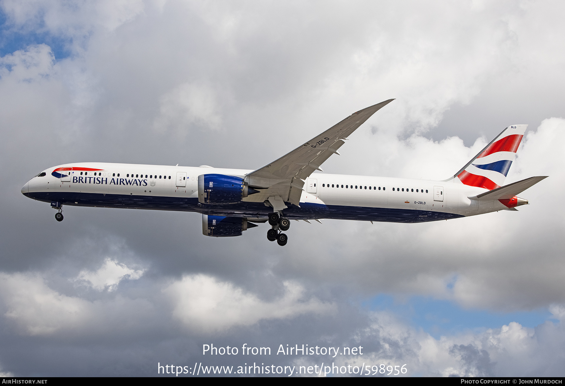 Aircraft Photo of G-ZBLD | Boeing 787-10 Dreamliner | British Airways | AirHistory.net #598956