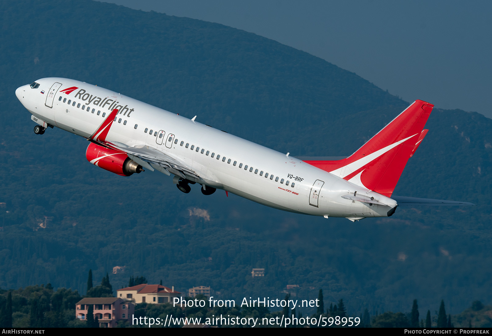 Aircraft Photo of VQ-BRF | Boeing 737-808 | Royal Flight Airlines | AirHistory.net #598959