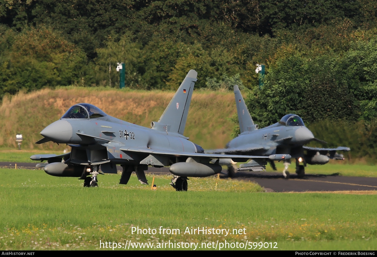 Aircraft Photo of 3132 | Eurofighter EF-2000 Typhoon | Germany - Air Force | AirHistory.net #599012