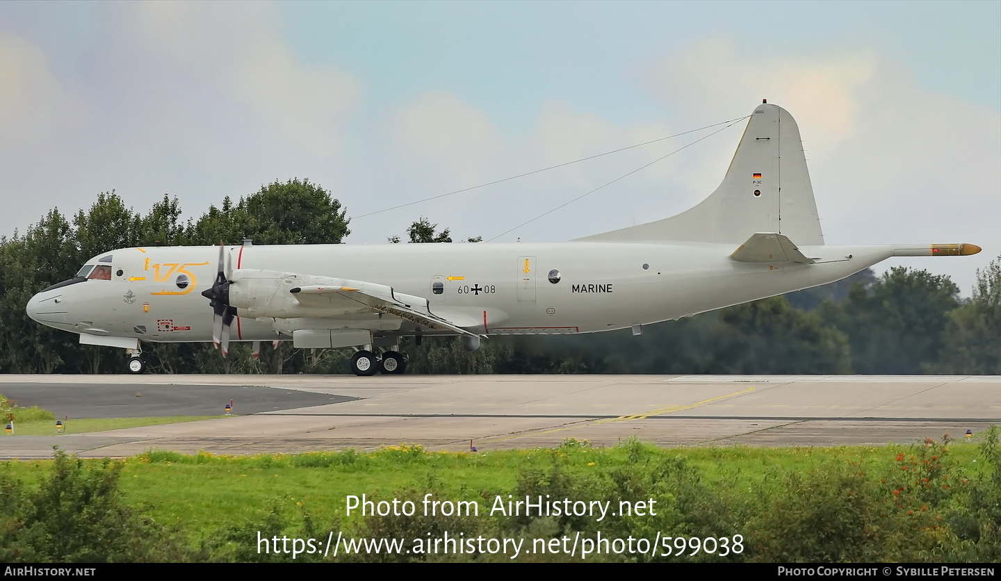 Aircraft Photo of 6008 | Lockheed P-3C Orion | Germany - Navy | AirHistory.net #599038