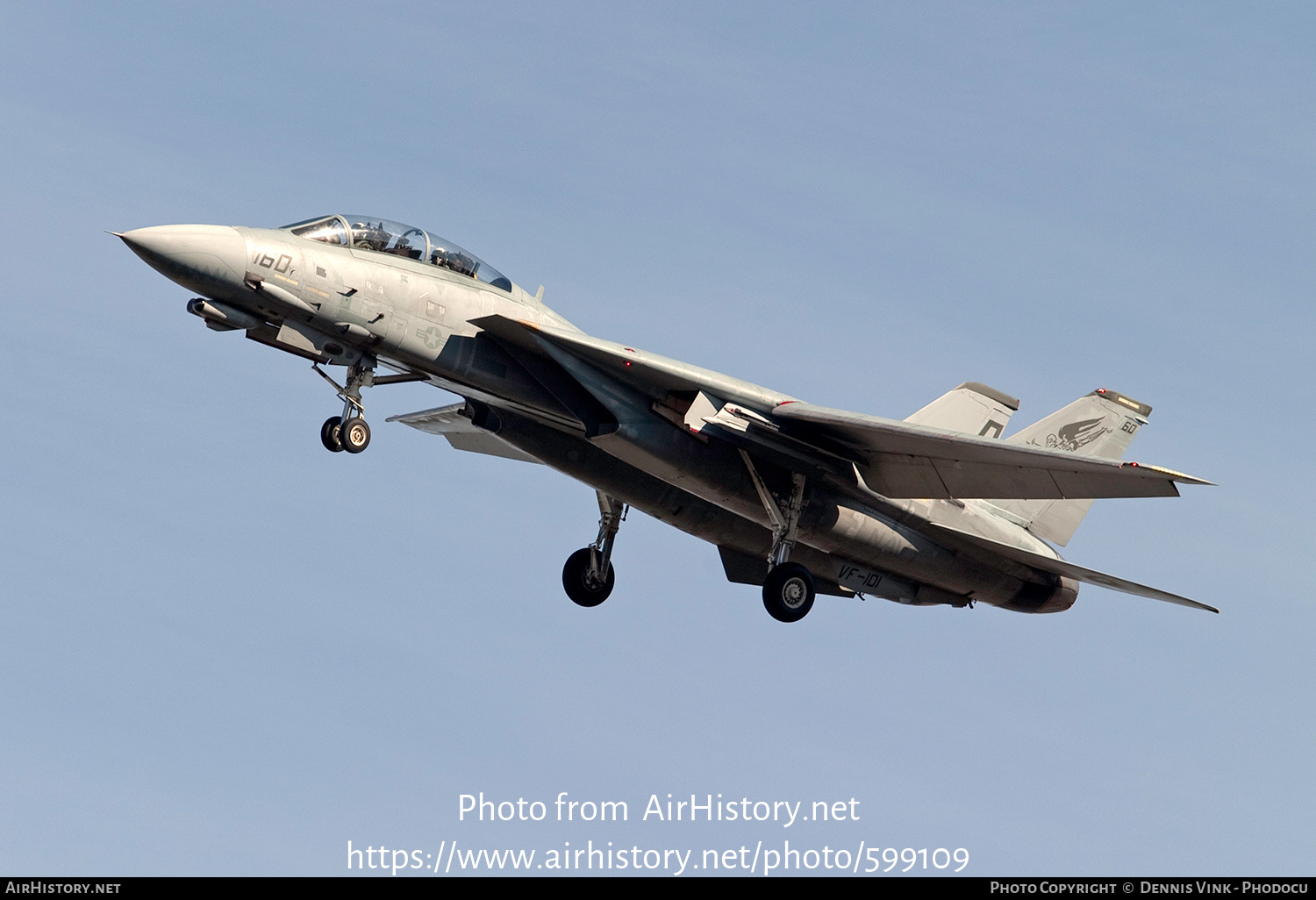 Aircraft Photo of 159600 | Grumman F-14D(R) Tomcat | USA - Navy | AirHistory.net #599109