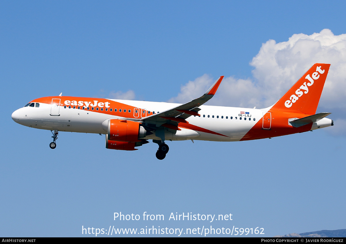 Aircraft Photo of OE-LSJ | Airbus A320-251N | EasyJet | AirHistory.net #599162