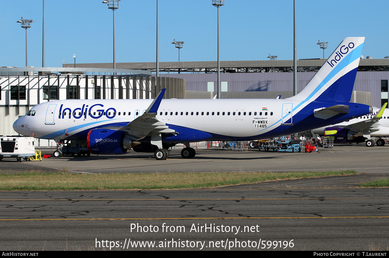 Aircraft Photo of F-WWBX | Airbus A320-251N | IndiGo | AirHistory.net #599196