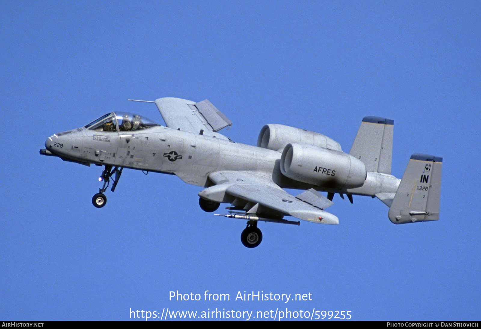 Aircraft Photo of 80-0228 / AF80-228 | Fairchild A-10A Thunderbolt II | USA - Air Force | AirHistory.net #599255