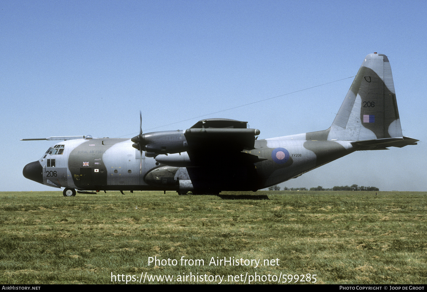 Aircraft Photo of XV206 | Lockheed C-130K Hercules C1 (L-382) | UK - Air Force | AirHistory.net #599285