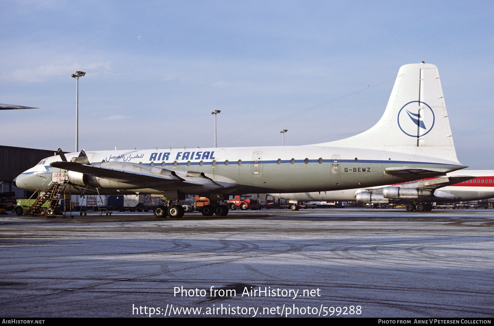 Aircraft Photo of G-BEMZ | Bristol 175 Britannia 253F | Air Faisal | AirHistory.net #599288