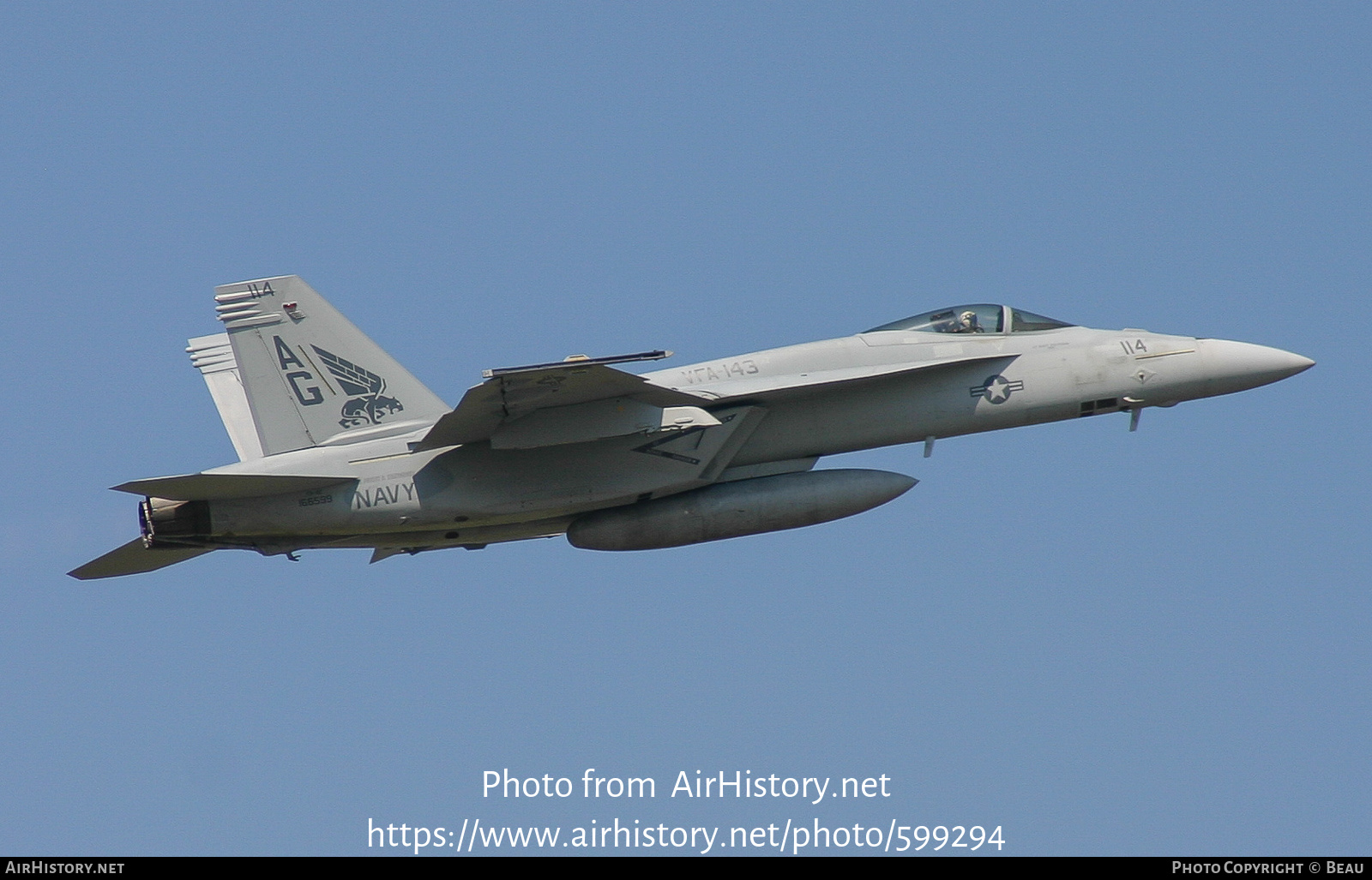 Aircraft Photo of 166598 | Boeing F/A-18E Super Hornet | USA - Navy | AirHistory.net #599294