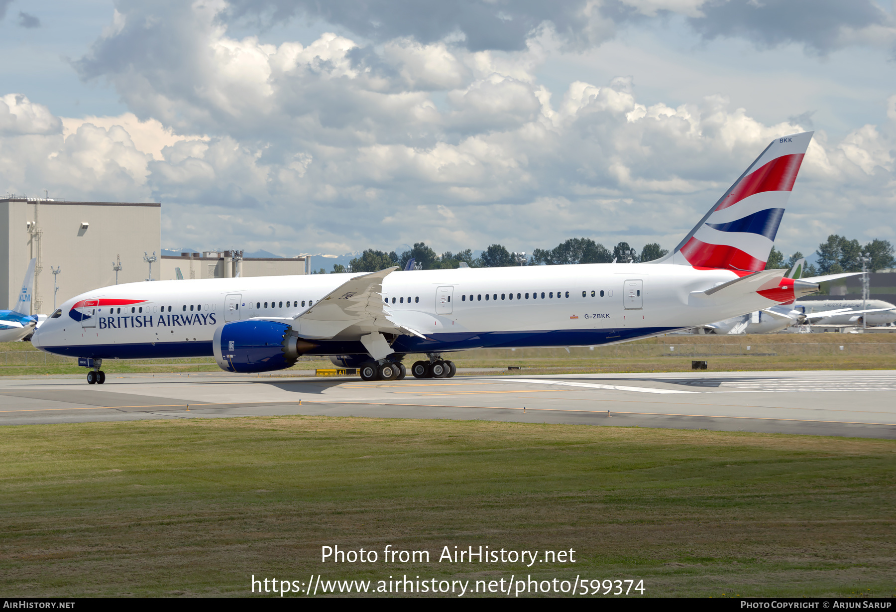 Aircraft Photo of G-ZBKK | Boeing 787-9 Dreamliner | British Airways | AirHistory.net #599374