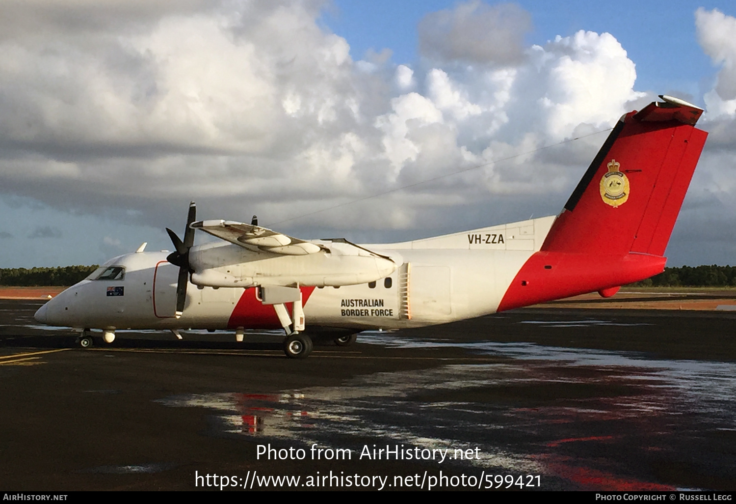 Aircraft Photo of VH-ZZA | De Havilland Canada DHC-8-202B Dash 8 | Australian Border Force | AirHistory.net #599421