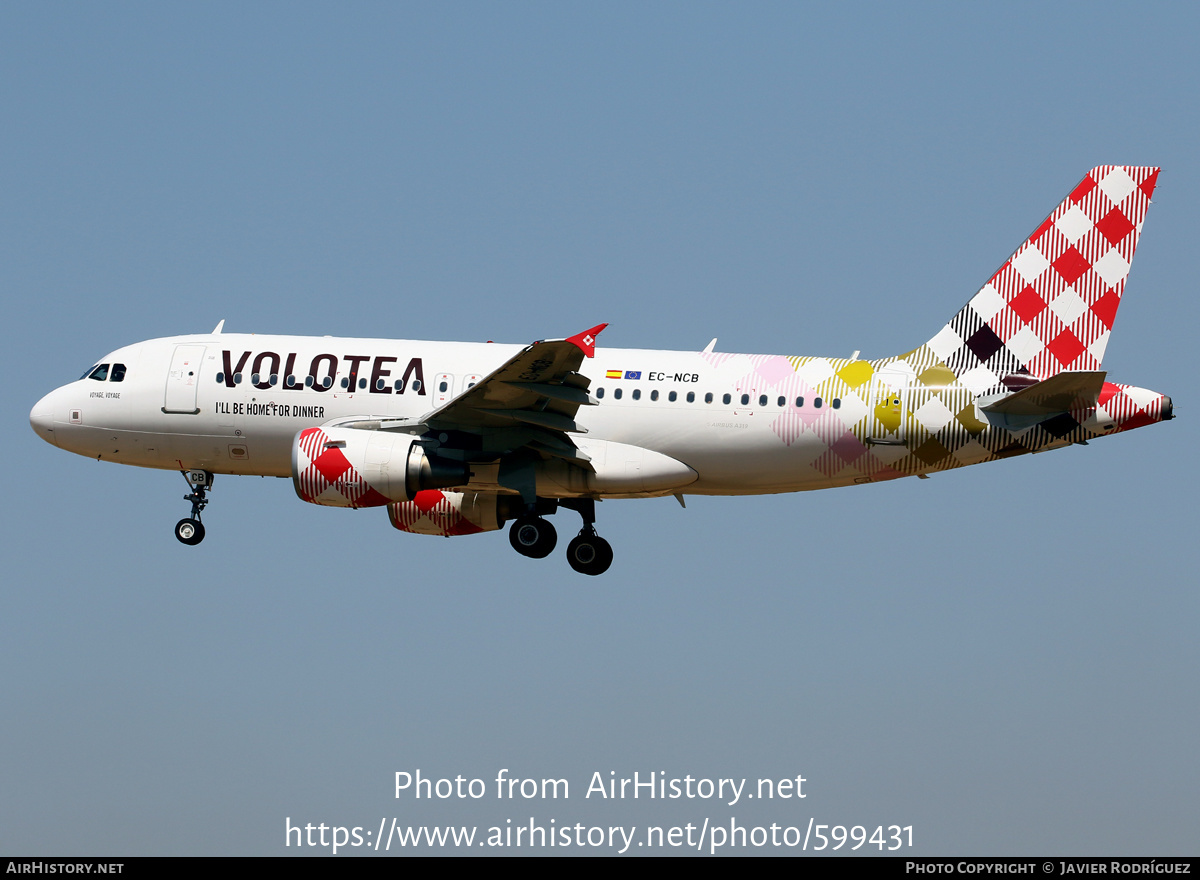 Aircraft Photo of EC-NCB | Airbus A319-111 | Volotea | AirHistory.net #599431