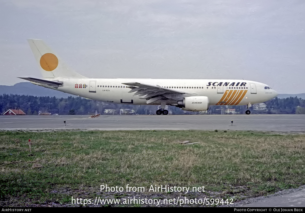 Aircraft Photo of LN-RCA | Airbus A300B4-120 | Scanair | AirHistory.net #599442