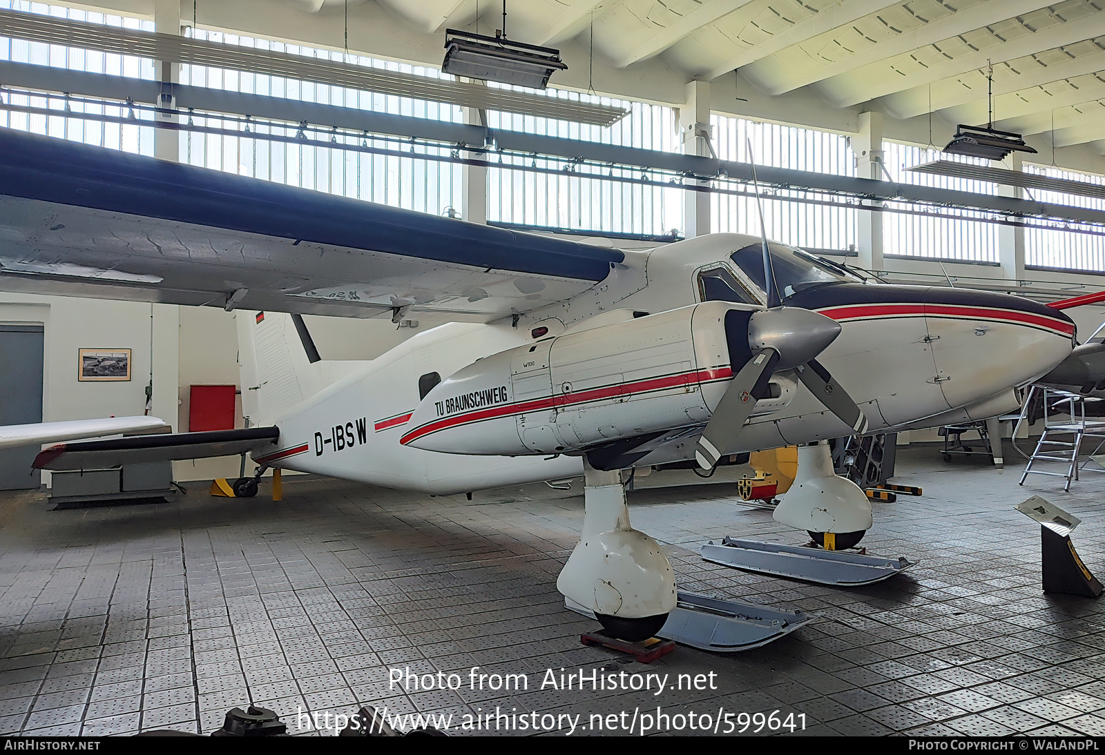 Aircraft Photo of D-IBSW | Dornier Do-28D-1 Skyservant | TU Braunschweig - Technische Universität Braunschweig | AirHistory.net #599641