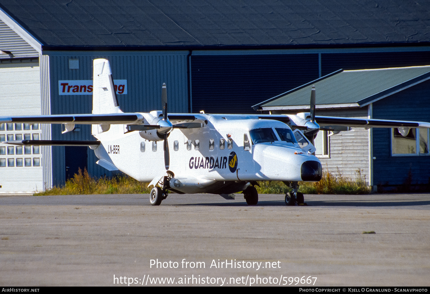 Aircraft Photo of LN-BER | Dornier 228-212 | Guardair | AirHistory.net #599667