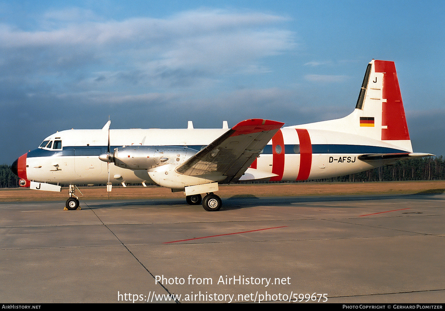 Aircraft Photo of D-AFSJ | Hawker Siddeley HS-748 Srs2/244 | BFS - Bundesanstalt für Flugsicherung | AirHistory.net #599675