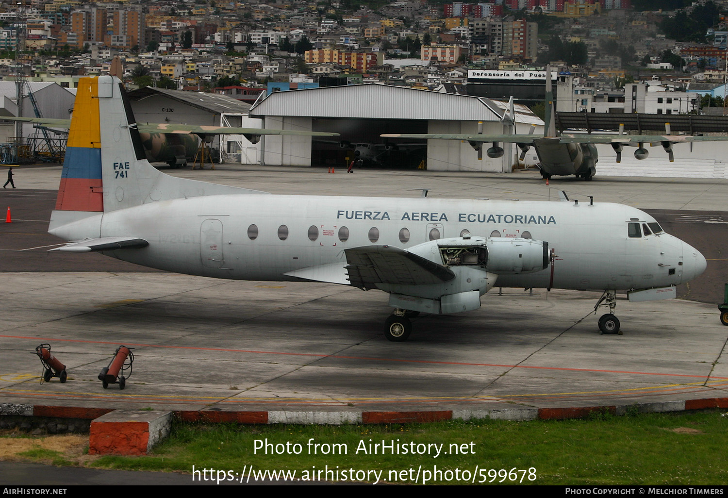 Aircraft Photo of FAE-741 | Hawker Siddeley C-91 (Srs2A/281LFD) | Ecuador - Air Force | AirHistory.net #599678