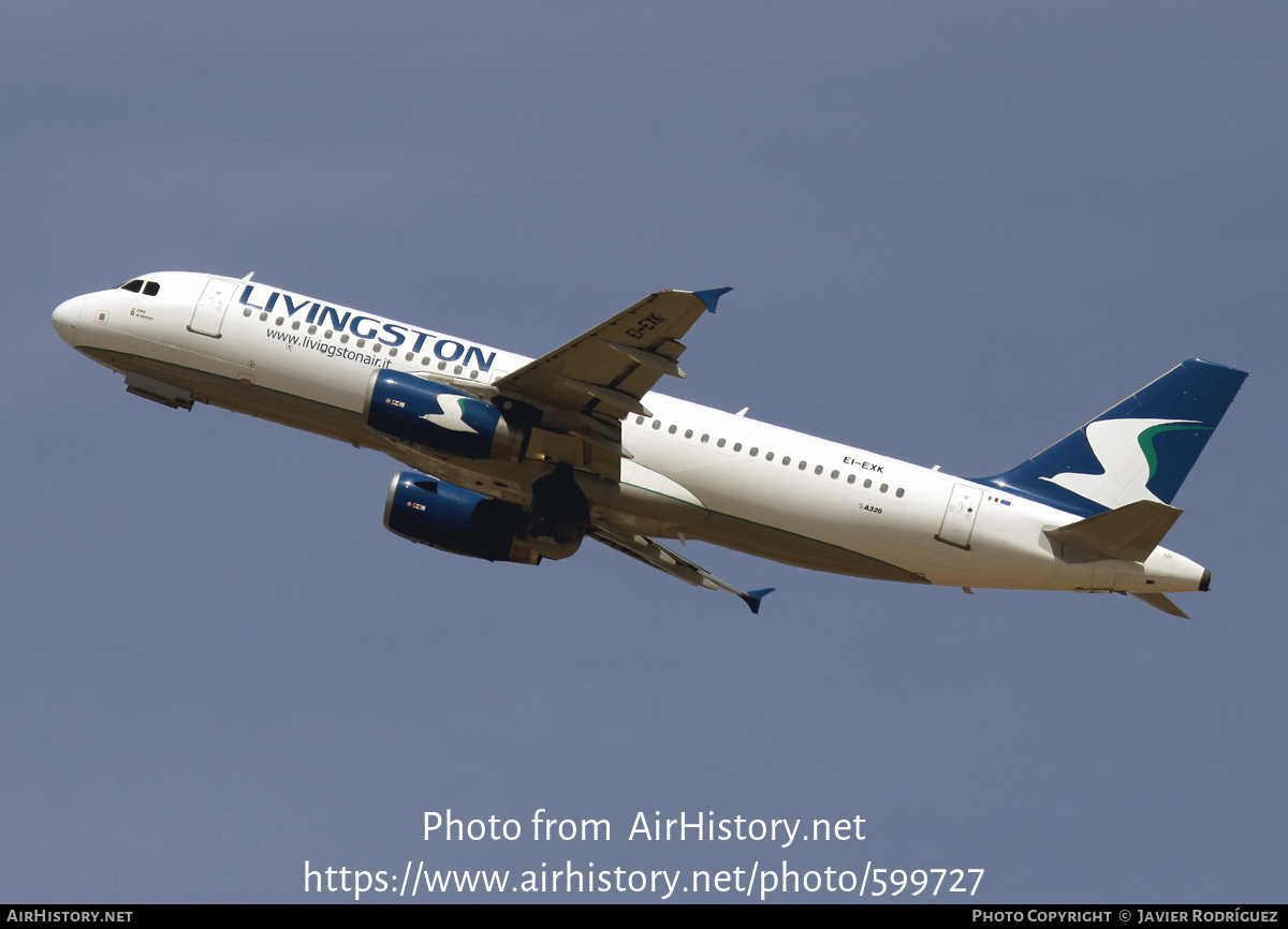 Aircraft Photo of EI-EXK | Airbus A320-232 | Livingston Air | AirHistory.net #599727