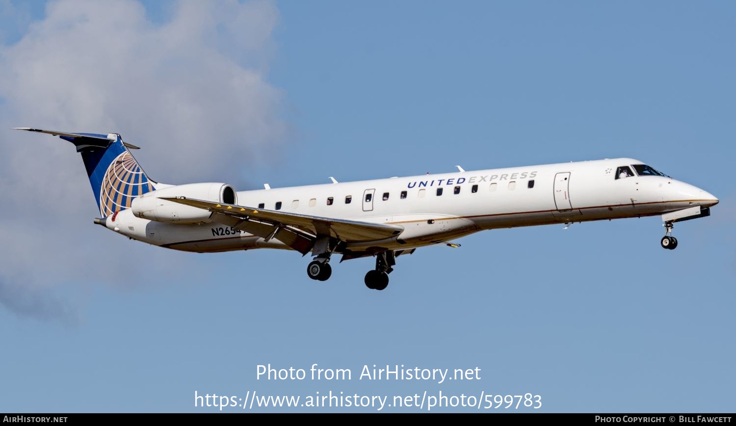 Aircraft Photo of N26549 | Embraer ERJ-145LR (EMB-145LR) | United Express | AirHistory.net #599783