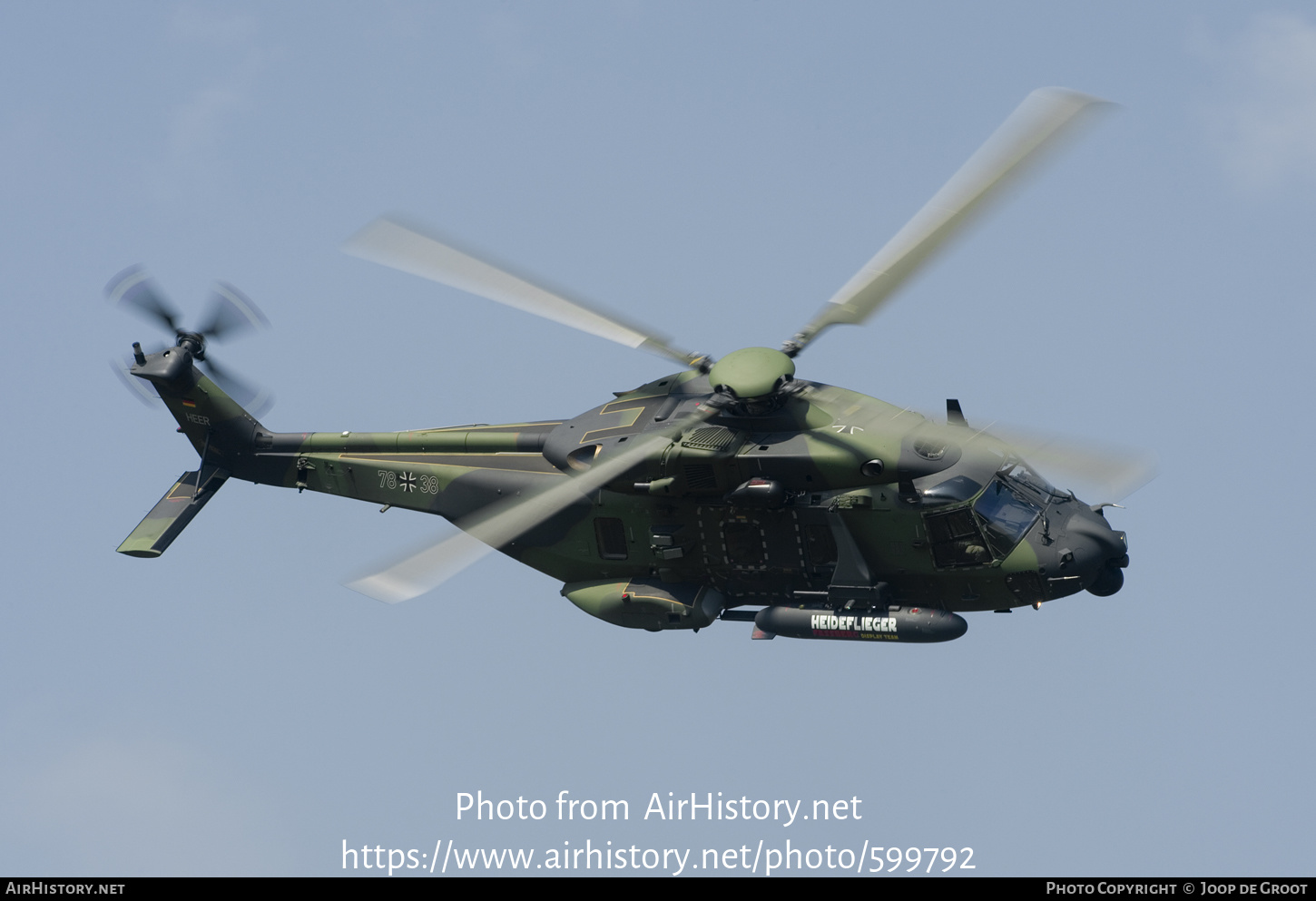 Aircraft Photo of 7838 | NHI NH90 TTH | Germany - Army | AirHistory.net #599792