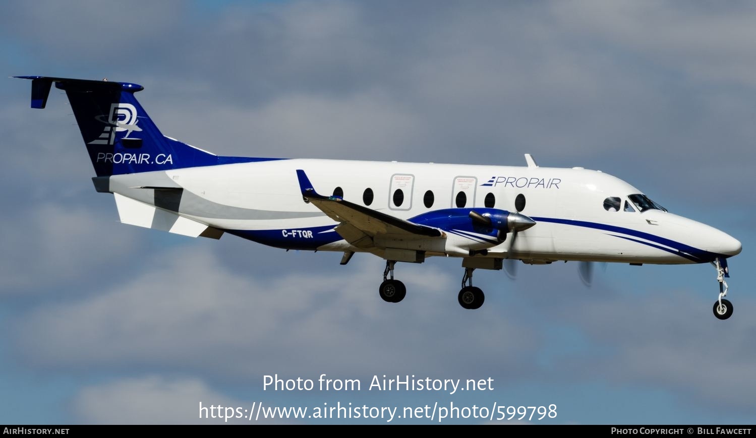 Aircraft Photo of C-FTQR | Beech 1900D | Propair | AirHistory.net #599798