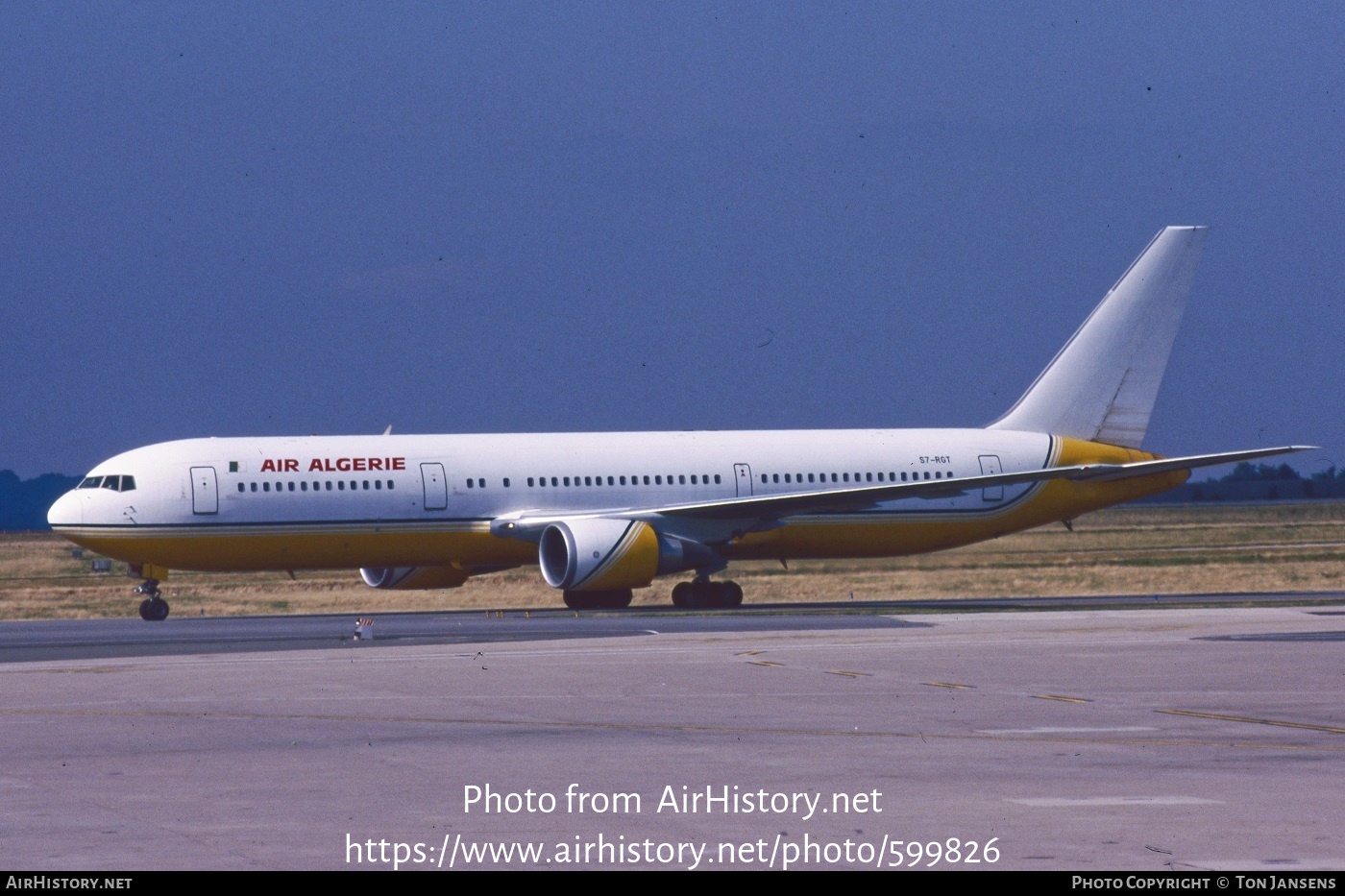 Aircraft Photo of S7-RGT | Boeing 767-328/ER | Air Algérie | AirHistory.net #599826