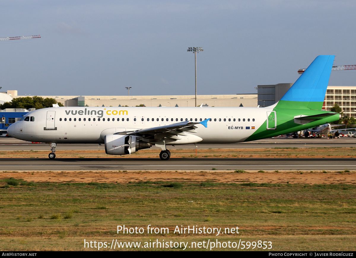 Aircraft Photo of EC-MYB | Airbus A320-214 | Vueling Airlines | AirHistory.net #599853