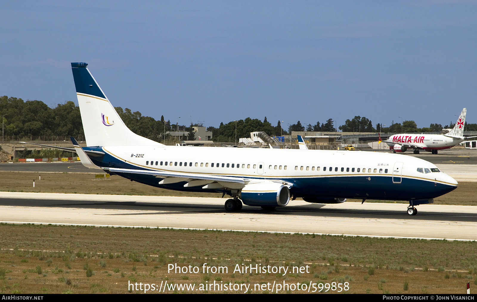 Aircraft Photo Of B-221Z | Boeing 737-8ZE | Deer Jet | AirHistory.net ...