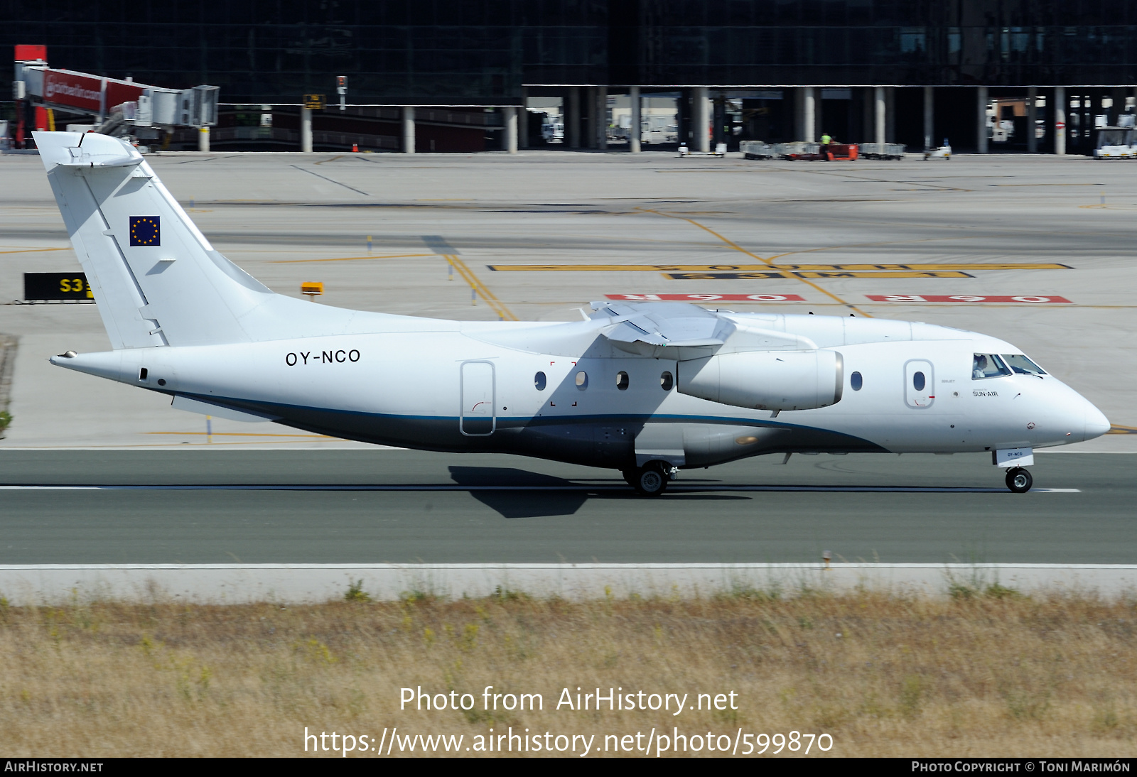 Aircraft Photo of OY-NCO | Fairchild Dornier 328-310 328JET | Sun-Air of Scandinavia | AirHistory.net #599870