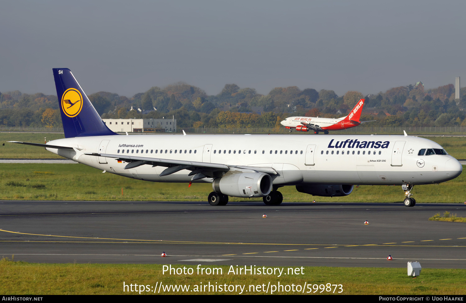 Aircraft Photo of D-AISH | Airbus A321-231 | Lufthansa | AirHistory.net #599873