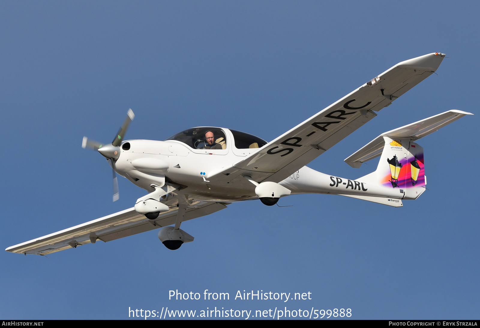 Aircraft Photo of SP-ARC | Diamond DA40D Diamond Star TDI | AirHistory.net #599888