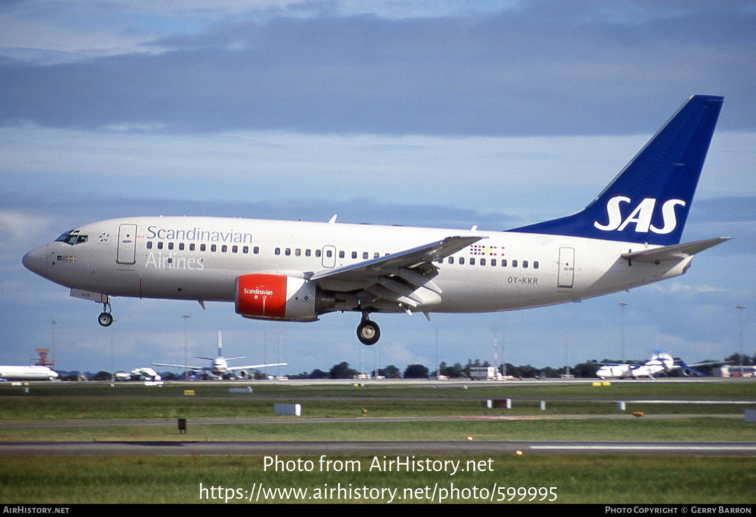 Aircraft Photo of OY-KKR | Boeing 737-783 | Scandinavian Airlines - SAS | AirHistory.net #599995