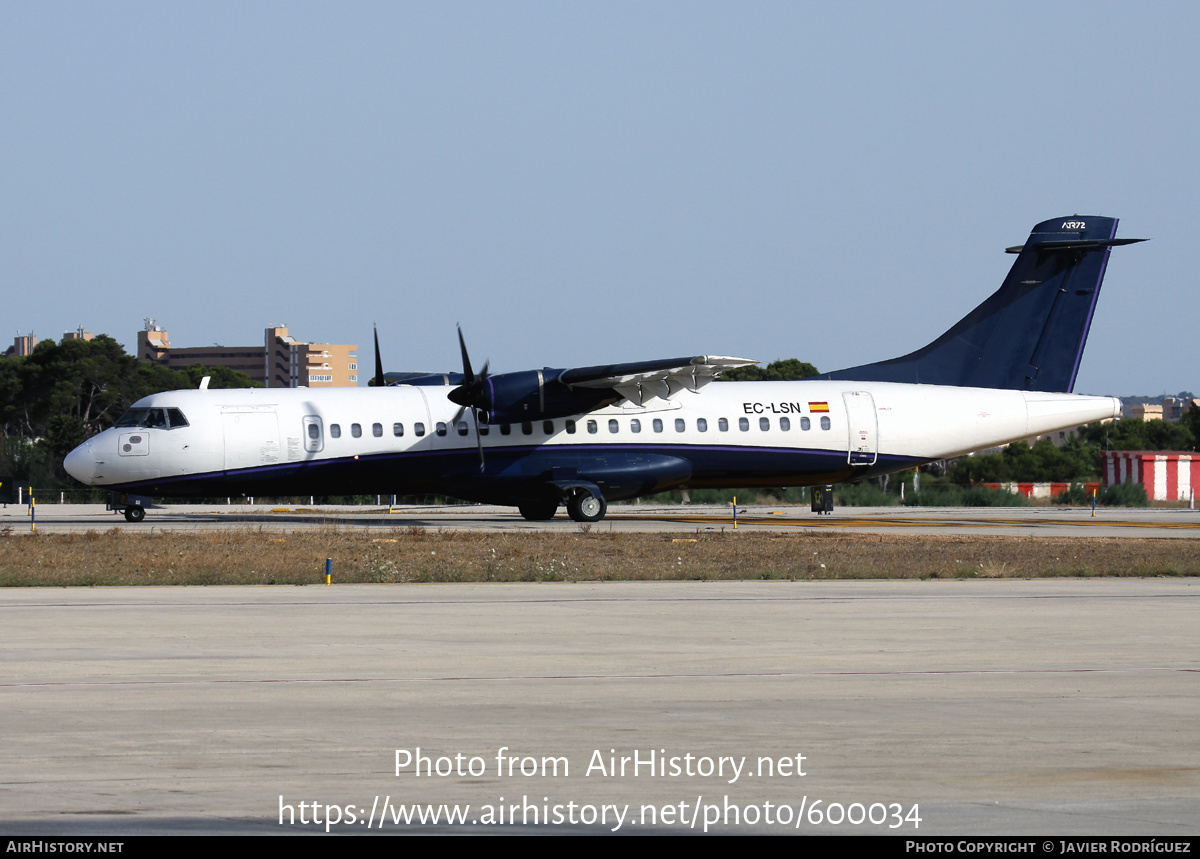 Aircraft Photo of EC-LSN | ATR ATR-72-102 | AirHistory.net #600034